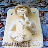 Pamětní deska 
Jan Harus